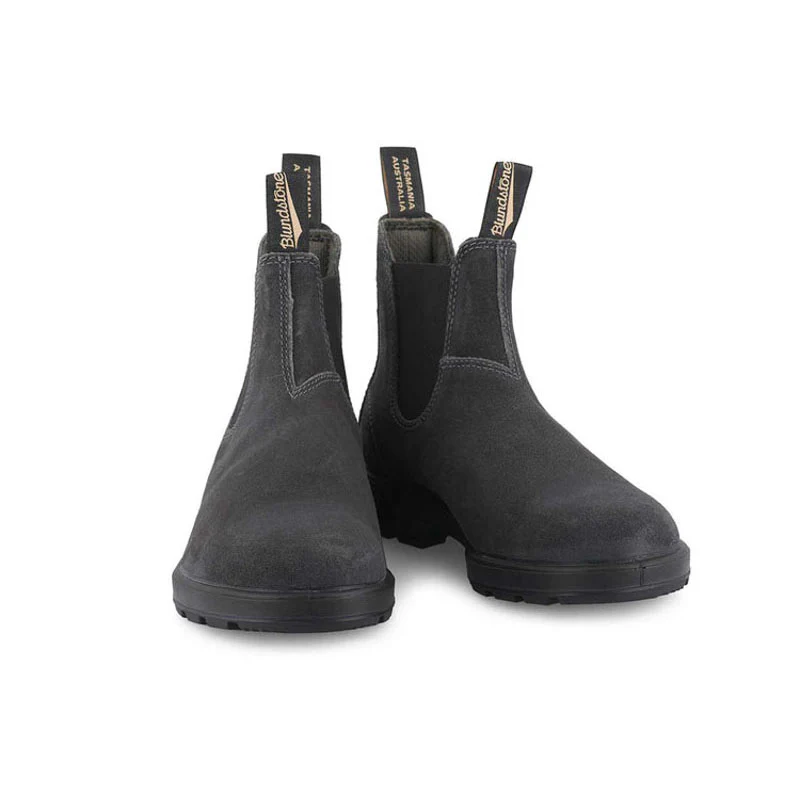 BLUNDSTONE 1910 Wax Suede Boots in Steel Grey - Image 4