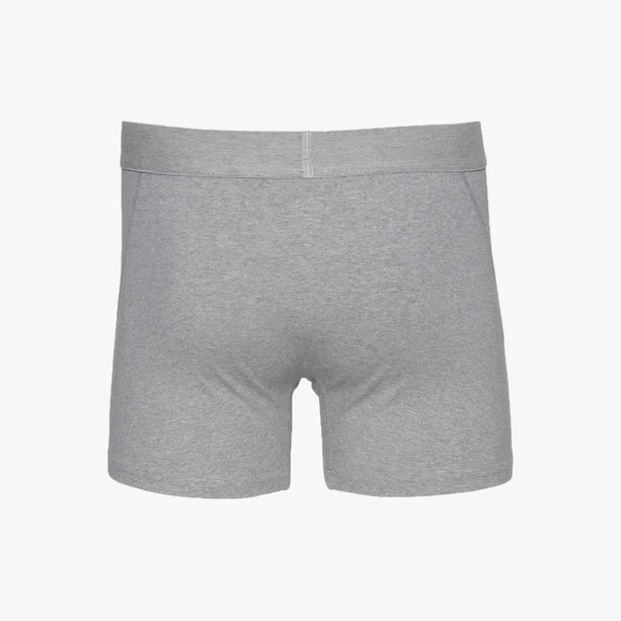 COLORFUL STANDARD Classic Organic Boxer Briefs in Heather Grey - Image 4