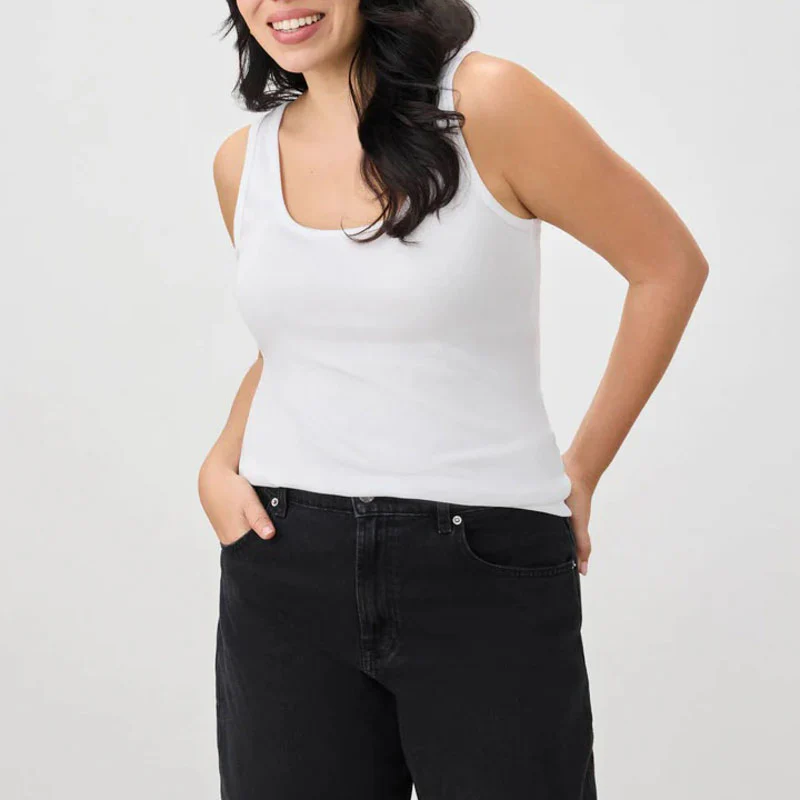 SPLENDID Classic Tank in White - Image 8