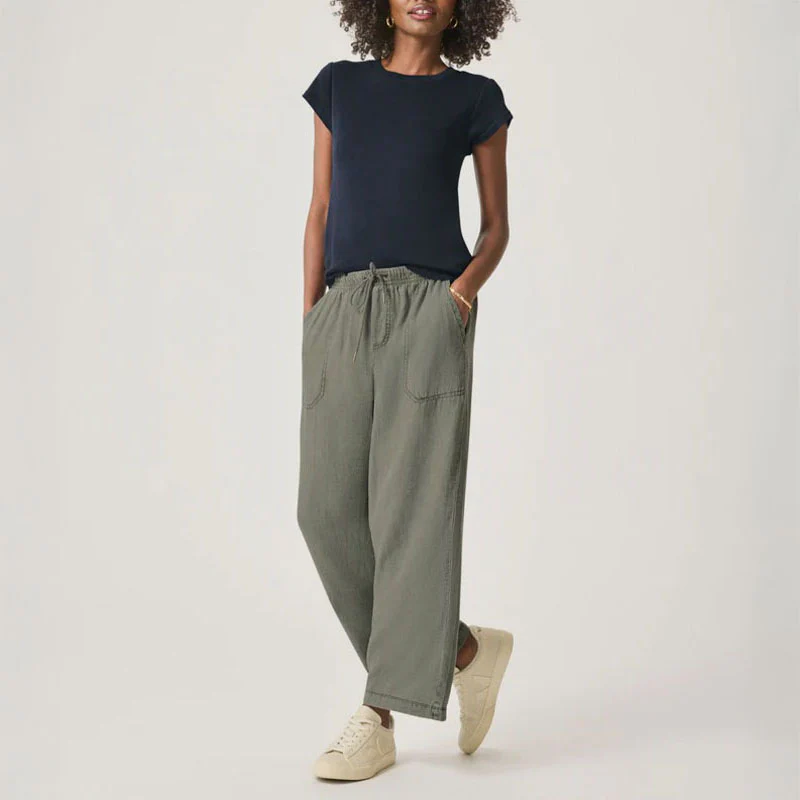 SPLENDID Faye Crewneck Tee in Navy - Image 5