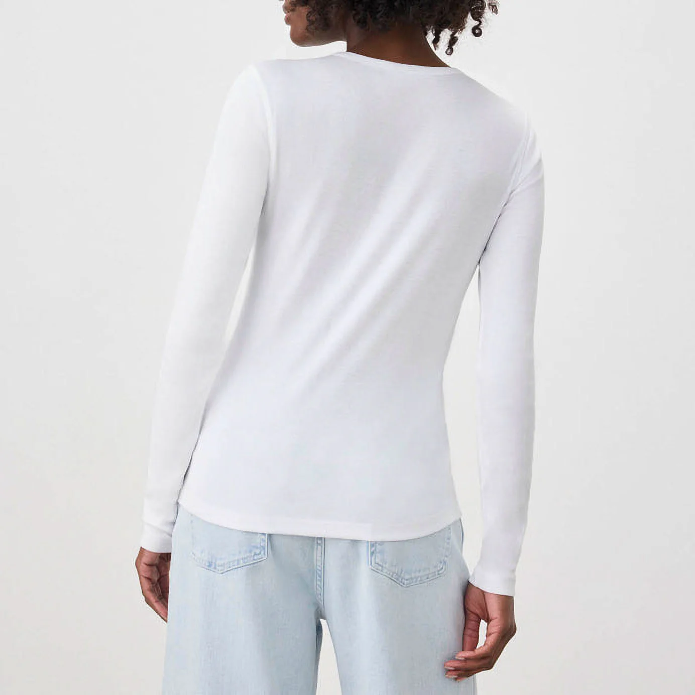 SPLENDID Classic LS Crew in White - Image 10